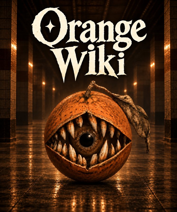 OrangeWiki 로고와 오렌지 크리처 대표 이미지